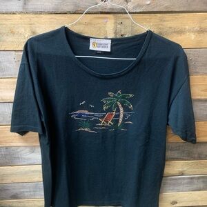 Womens Size Large Nautical Top